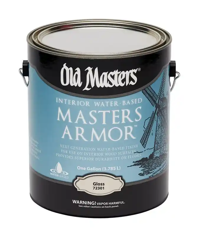 Masters Armor, Water-Based, Gloss, Clear, 1-Gallon
