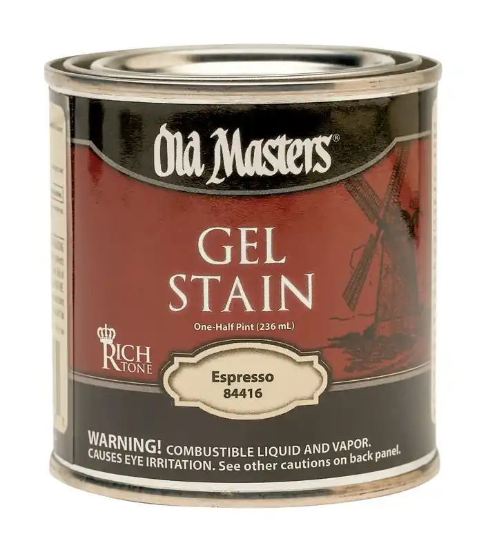 Semi-transparent Espresso Oil-based Alkyd Gel Stain 0.5 Pint