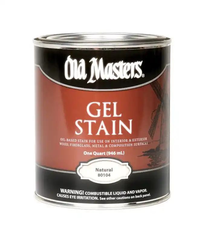 Gel Stain, Oil-Based, Natural, 1-Qt.
