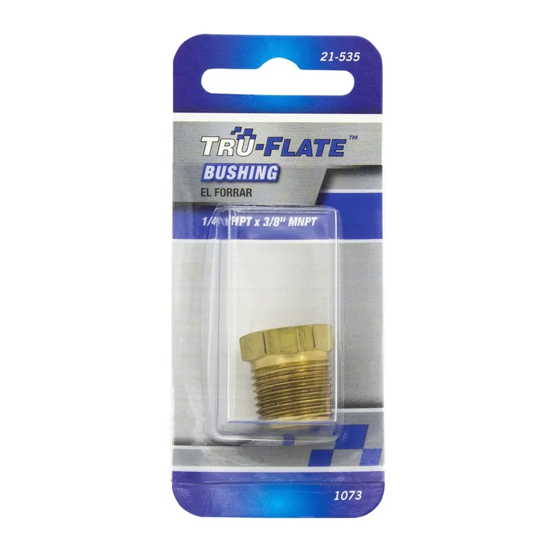 1/4 In. Fnpt X 3/8 In. Mnpt Brass Bushing - Model 21-535