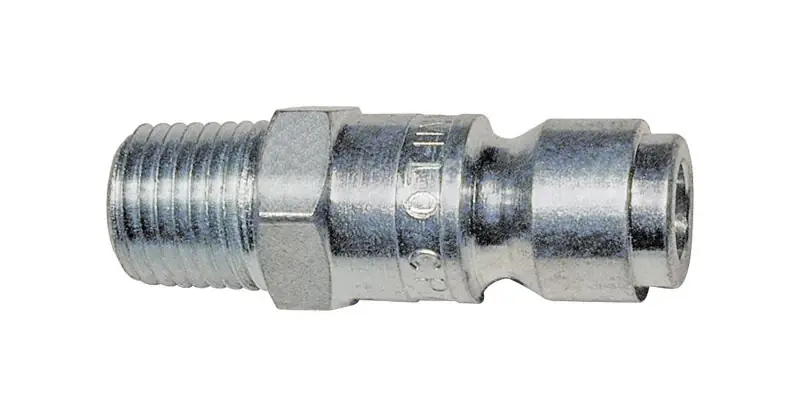 Steel 3/8 In. T-style Plug With 1/4 In. Mnpt Connection - Model Cp7