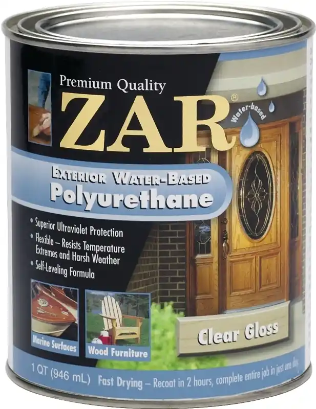 Exterior Polyurethane High Performance, Water-Based, Gloss, Qt.