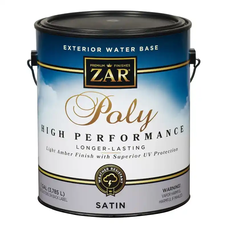 Polyurethane High Performance, Exterior, Water-Base Satin, Gallon