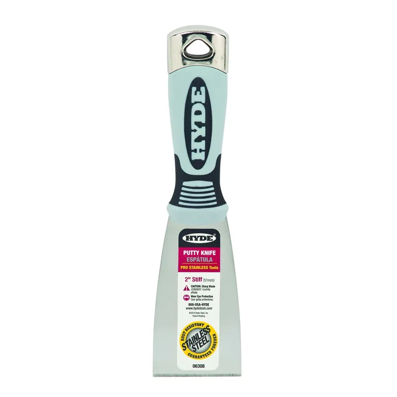 Pro Putty Knife, Stiff Blade, 2-In.