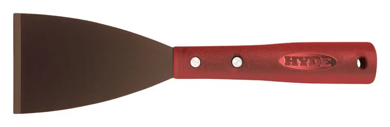 3 In. High Carbon Steel Chiseled-edge Scraper With Polypropylene Handle