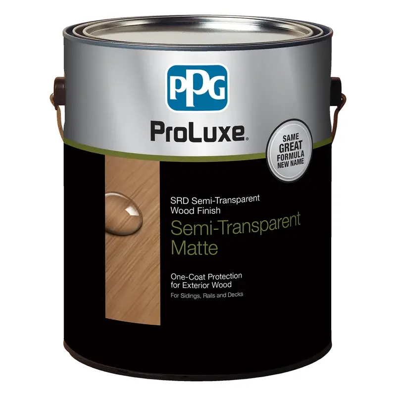 ProLuxe SRD Wood Finish, Transparent Matte, Natural Oak, 1-Gallon