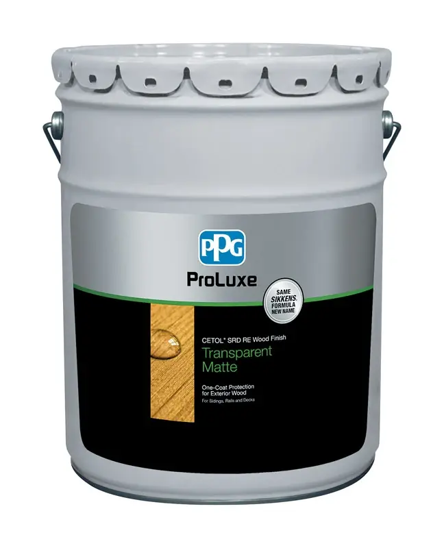 ProLuxe SRD RE Wood Finish, Transparent Matte, Cedar, 5-Gallons