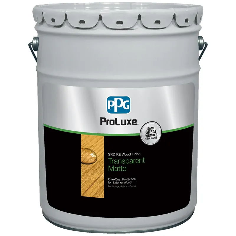 ProLuxe SRD RE Wood Finish, Transparent Matte, Natural, 5-Gallons