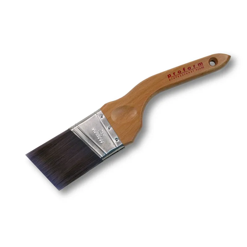 2-1/2 In. Soft Angle Contractor Paint Brush With Ergonomic Handle