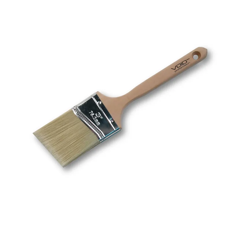 Void 3 In. Soft Angle Paint Brush - E3.0as - Durable Pet Bristles