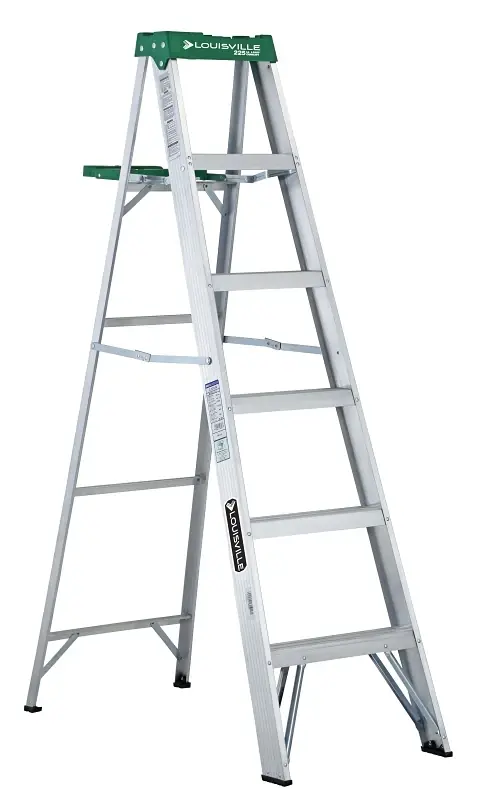 Step Ladder, Aluminum, Type II, 6-Ft.