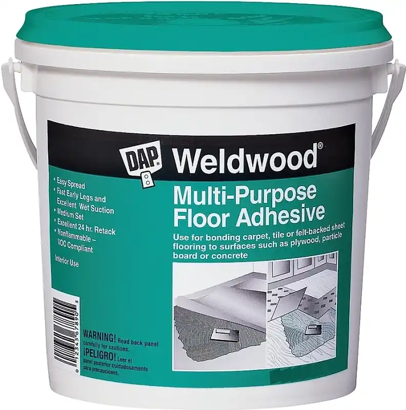 High Strength Multi-purpose Floor Adhesive, 4 Gallon Pail