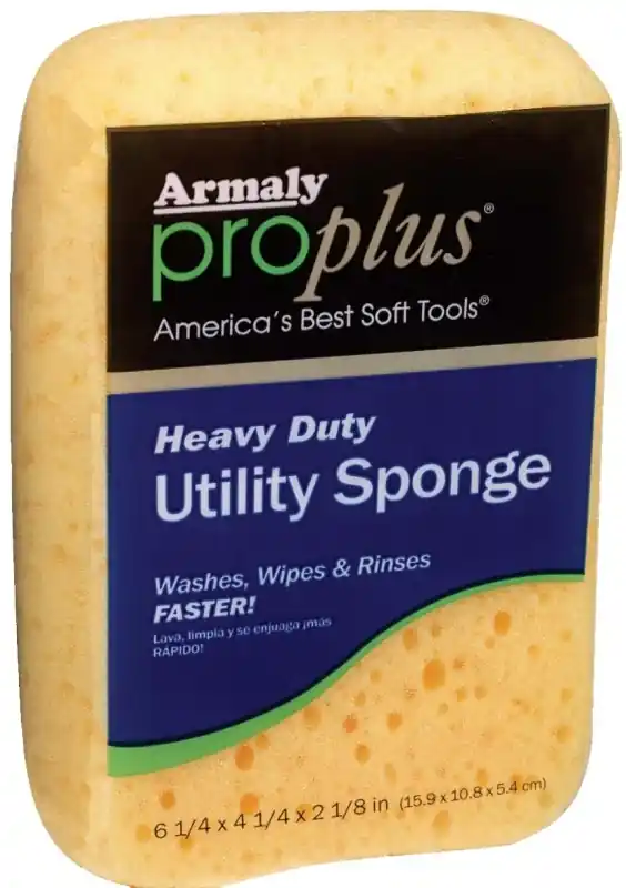 Armaly ProPlus Heavy Duty Antibacterial Utility Sponge For Commercial 6-1/4 In. L 1 Pc