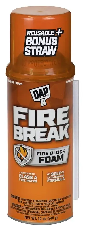 Firebreak Flame-Resistant Foam Sealant, 12-oz.