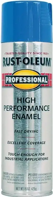 Fast Dry Professional High-Performance Spray Enamel, Safety Blue, 15-oz.