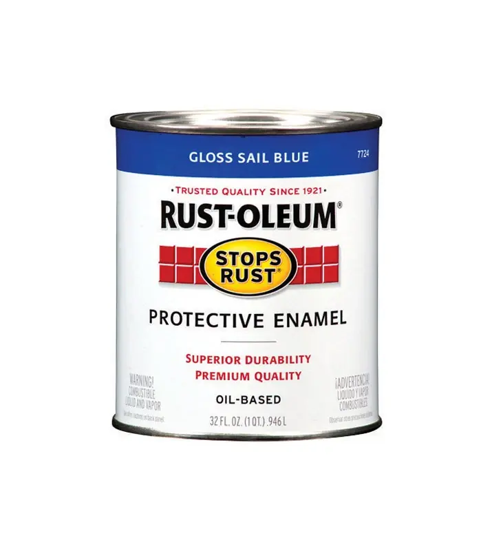 Stops Rust Qt. Sail Blue Enamel