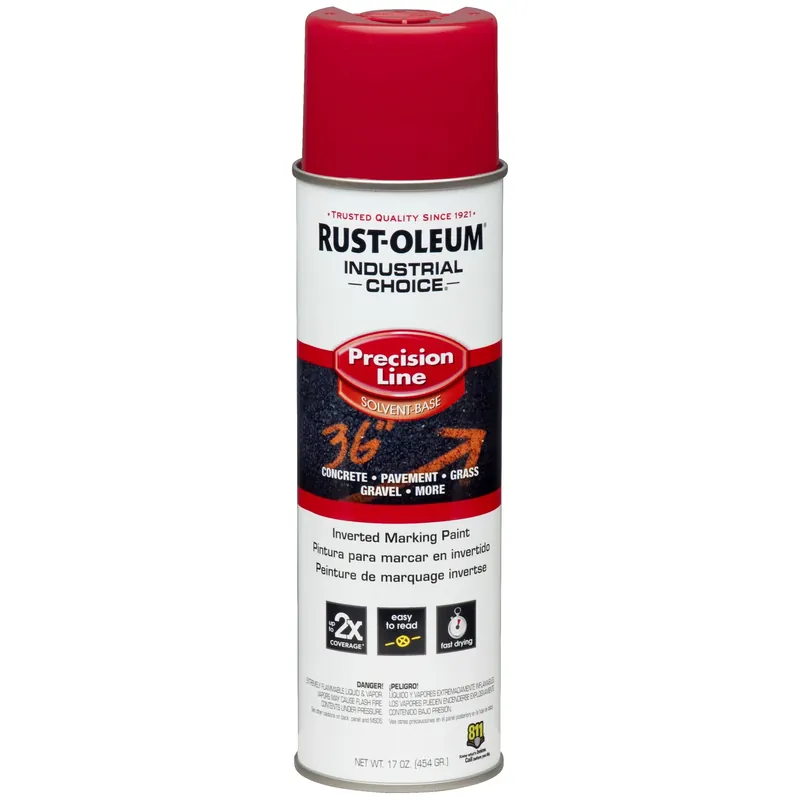 Red 17 Oz. Inverted Marking Spray Paint
