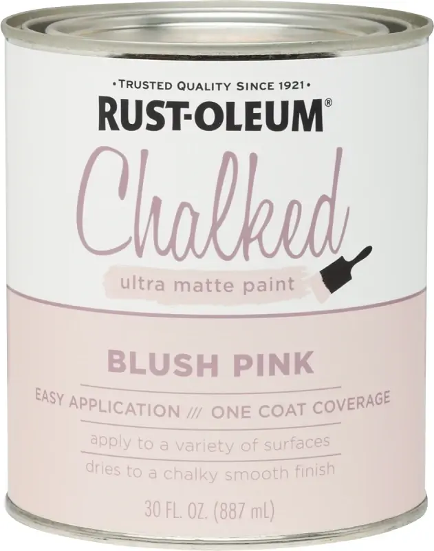 Chalked Paint, Blush Pink, 30 Oz.