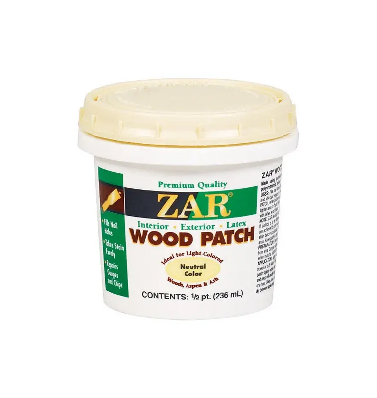Latex Wood Patch, Neutral, Interior/Exterior, 1/2 Pt.