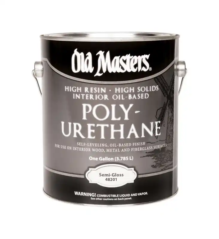 Old Masters Semi-Gloss Clear Oil-Based Polyurethane 1 Gal