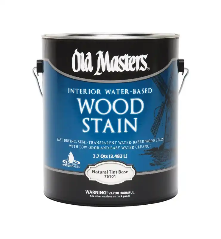 Old Masters Semi-Transparent Natural Tint Water-Based Latex Wood Stain 1 Gal