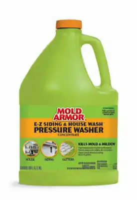 EZ Siding & House Pressure Washer Wash, Microban Foaming Technology, 128 Oz. Concentrate