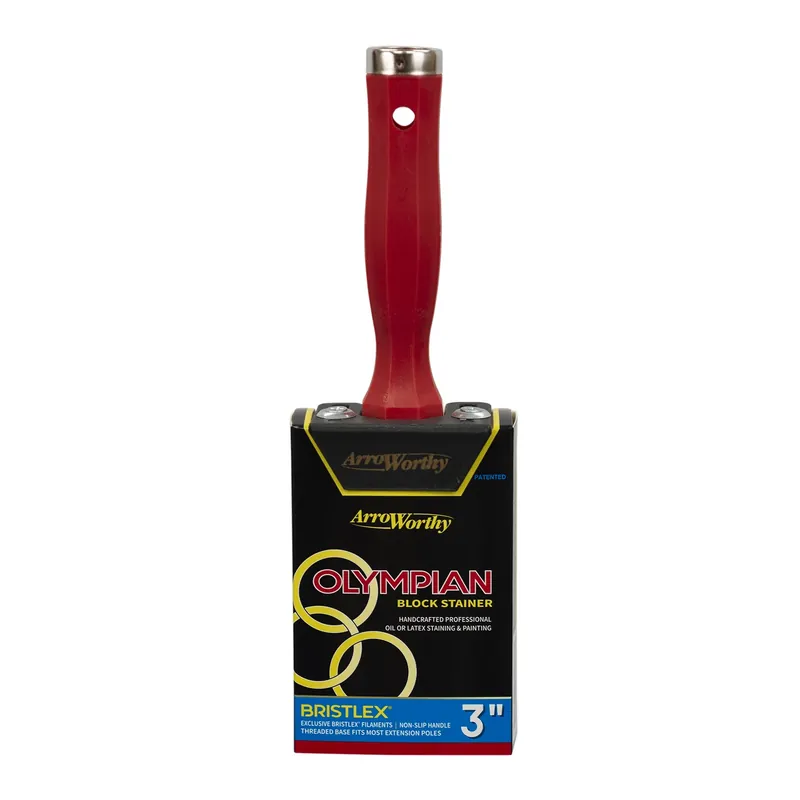 Olympian 3 In. Flat Stain Brush - Model 1095 3