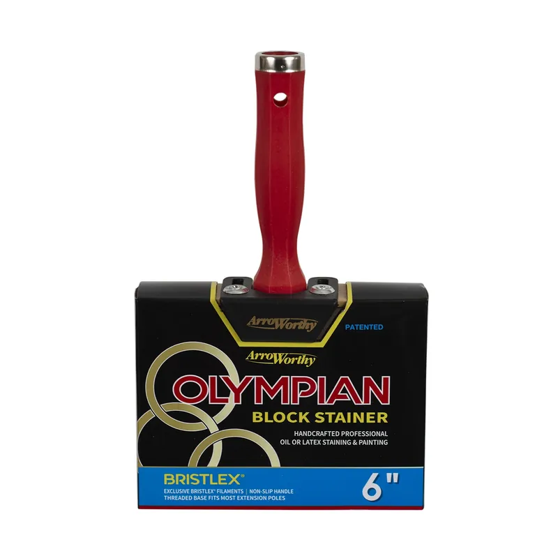 ArroWorthy Olympian 6 In. Flat Stain Brush