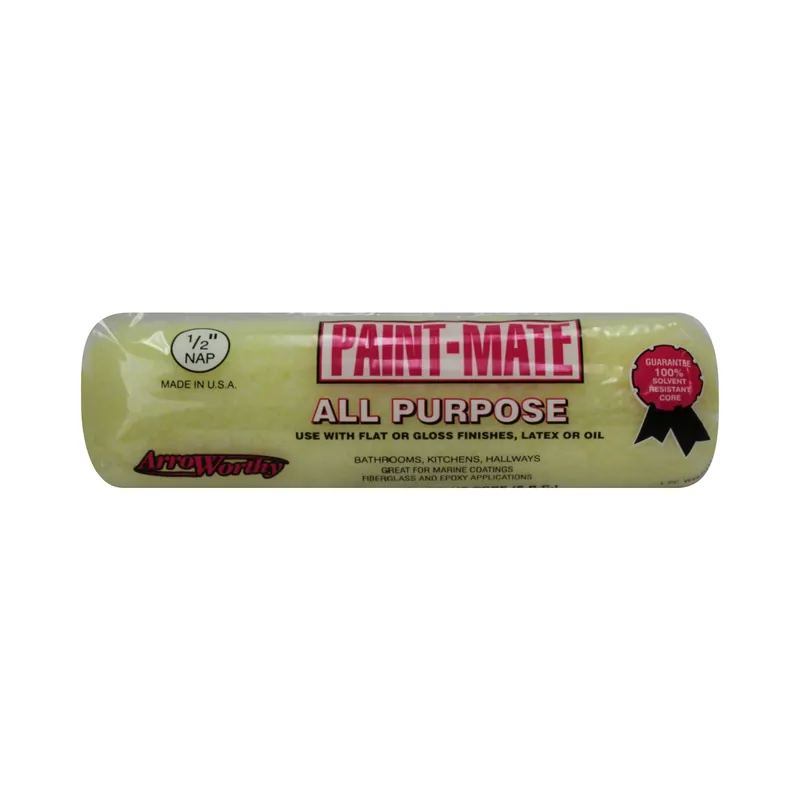 ArroWorthy Paint-Mate Polyester 9 In. W X 1/2 In. Paint Roller Cover 1 Pk