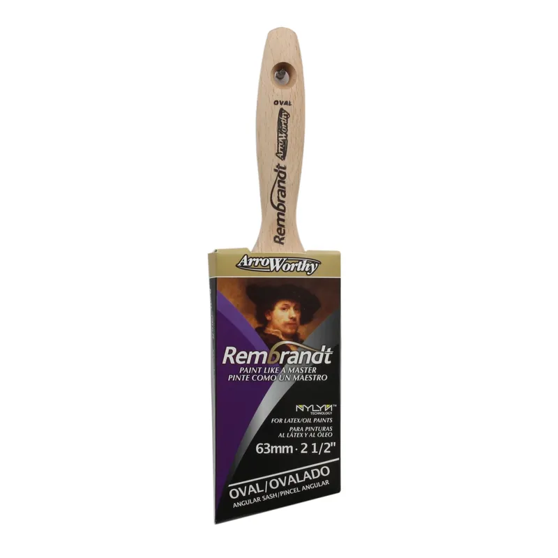 Rembrandt 2-1/2 In. Semi-oval Paint Brush - Professional Quality