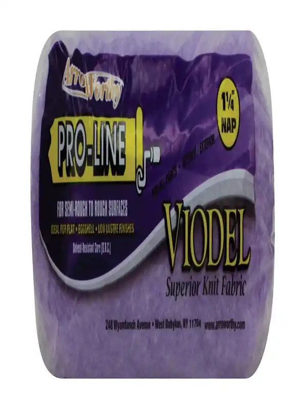 ArroWorthy Pro-Line Polyester Fabric 9 In. W X 1-1/4 In. Paint Roller Cover 1 Pk