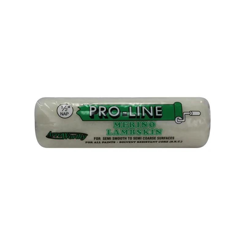 ArroWorthy Pro-Line Lambskin 9 In. W X 1/2 In. Paint Roller Cover 1 Pk