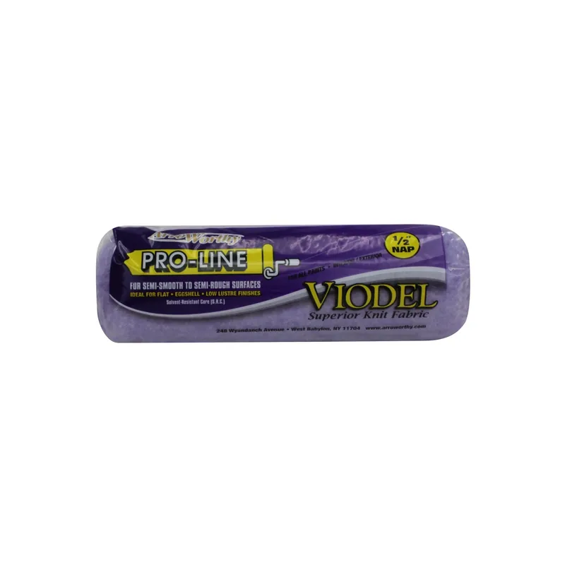 ArroWorthy Pro-Line Polyester 9 In. W X 1/2 In. Paint Roller Cover 1 Pk