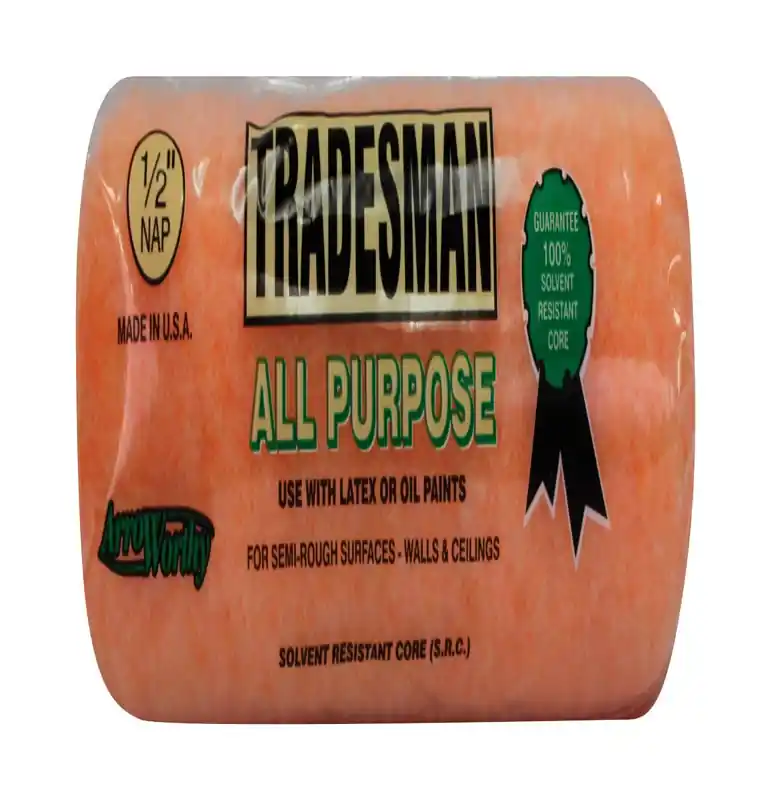 ArroWorthy Tradesman Polyester 9 In. W X 1/2 In. Paint Roller Cover 1 Pk