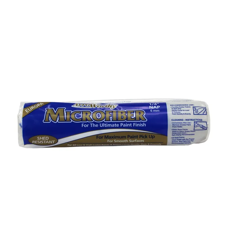 ArroWorthy Pro-Line Microfiber 9 In. W X 1/4 In. Paint Roller Cover 1 Pk