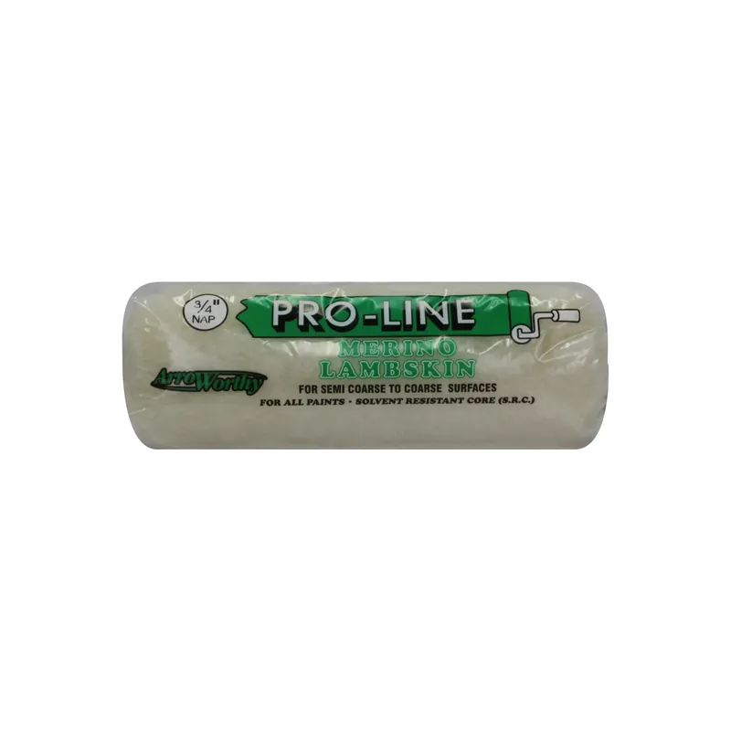 ArroWorthy Pro-Line Polyester 9 In. W X 3/4 In. Paint Roller Cover 1 Pk