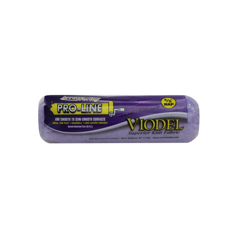 ArroWorthy Pro-Line Polyester 9 In. W X 3/8 In. Paint Roller Cover 1 Pk