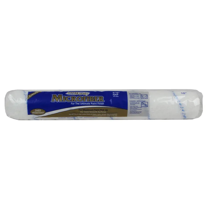 ArroWorthy Microfiber 18 In. W X 9/16 In. Paint Roller Cover 1 Pk