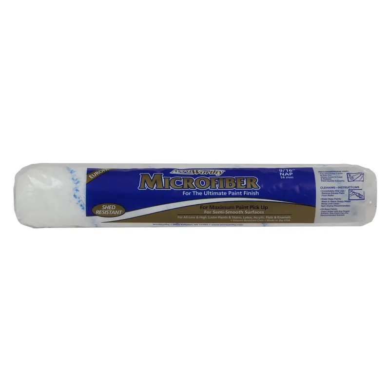 ArroWorthy Microfiber 14 In. W X 9/16 In. Paint Roller Cover 1 Pk