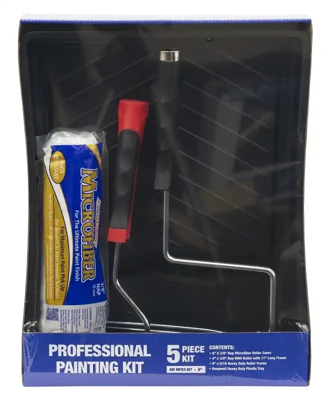 Plastic Disposable Paint Tray Kit - 5 Piece Set, 15.25 In. X 11.5 In.