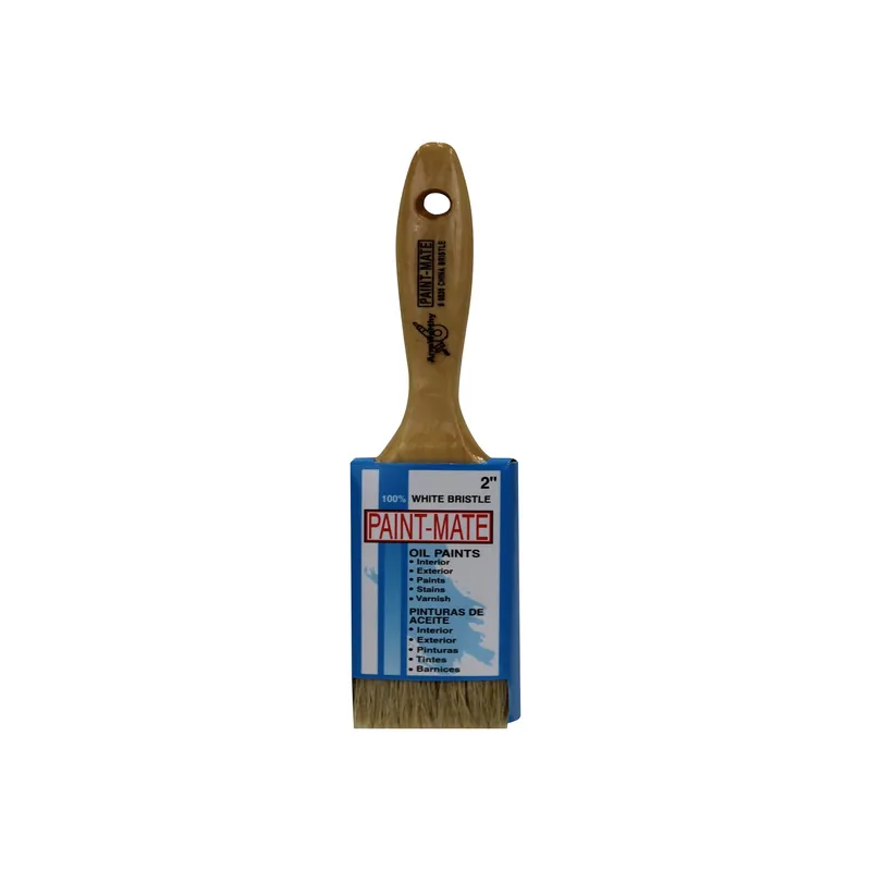 Paint-mate 2 In. Chiseled White China Bristle Paint Brush