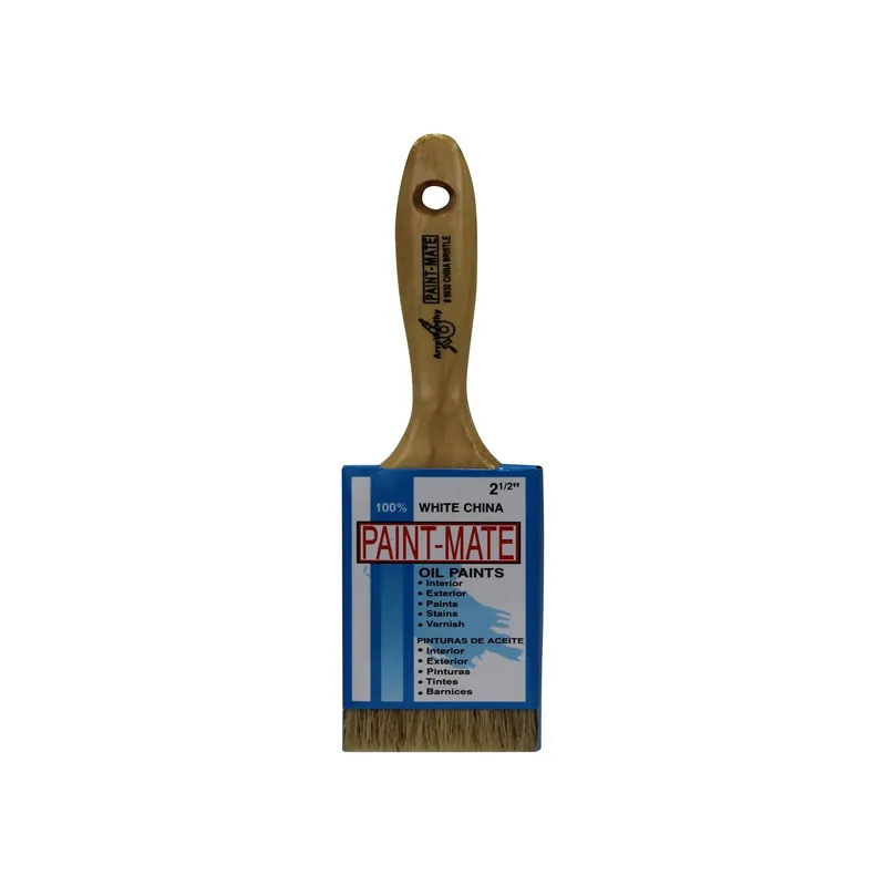 Paint-mate 2-1/2 In. Chiseled White China Bristle Paint Brush