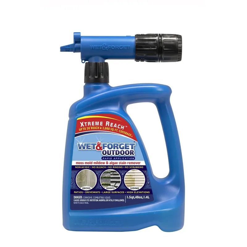 Outdoor Cleaner 48 Oz Hose-end Sprayer For Mold And Mildew Removal