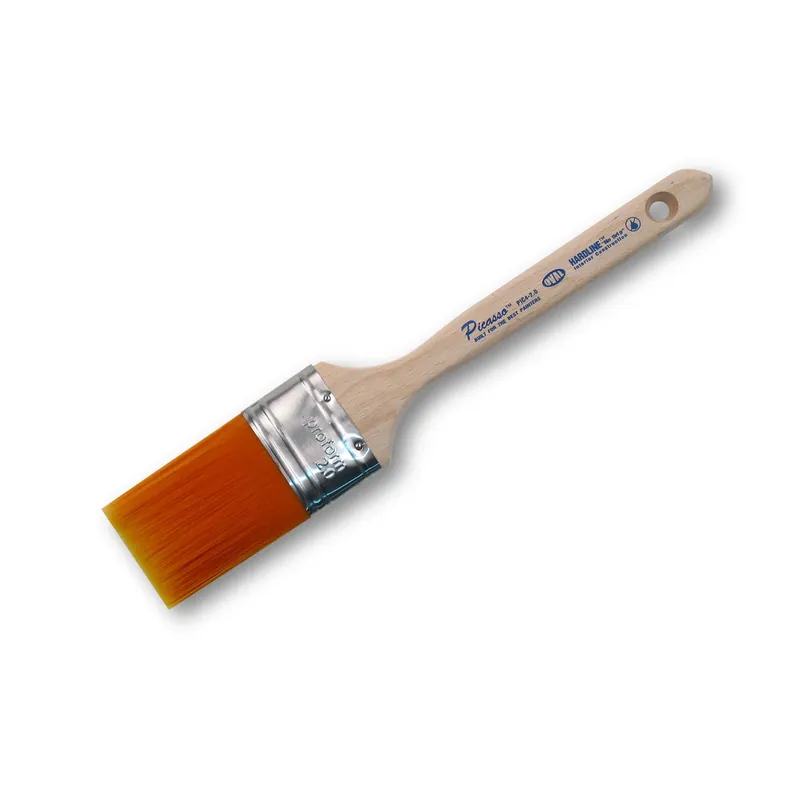 Pic4-2.0 2 Inch Soft Straight Paint Brush With Pbt Bristles
