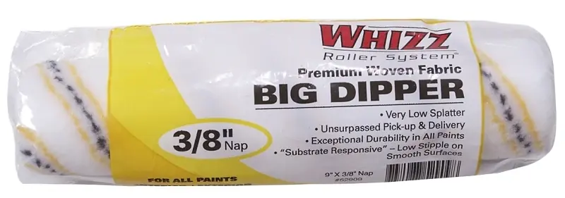 Whizz Fabric 9 In. W X 3/8 In. Cage Paint Roller Cover 1 Pk