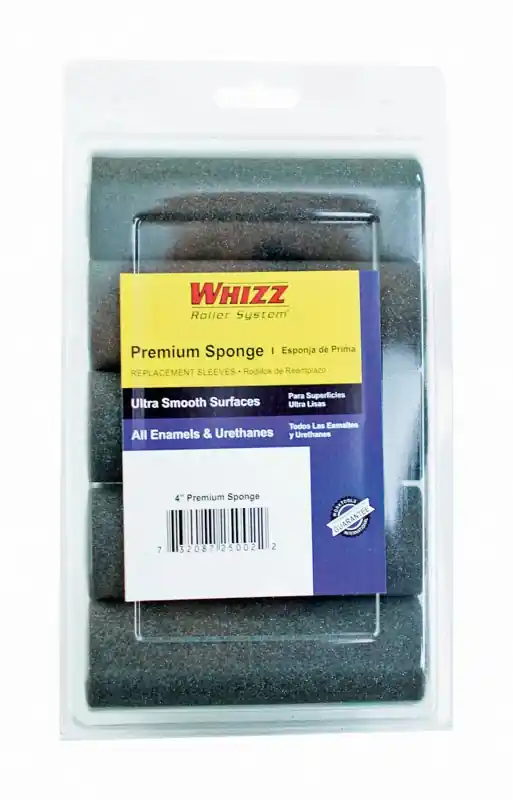 Whizz Foam 4 In. W X 1/2 In. Mini Paint Roller Cover 10 Pk