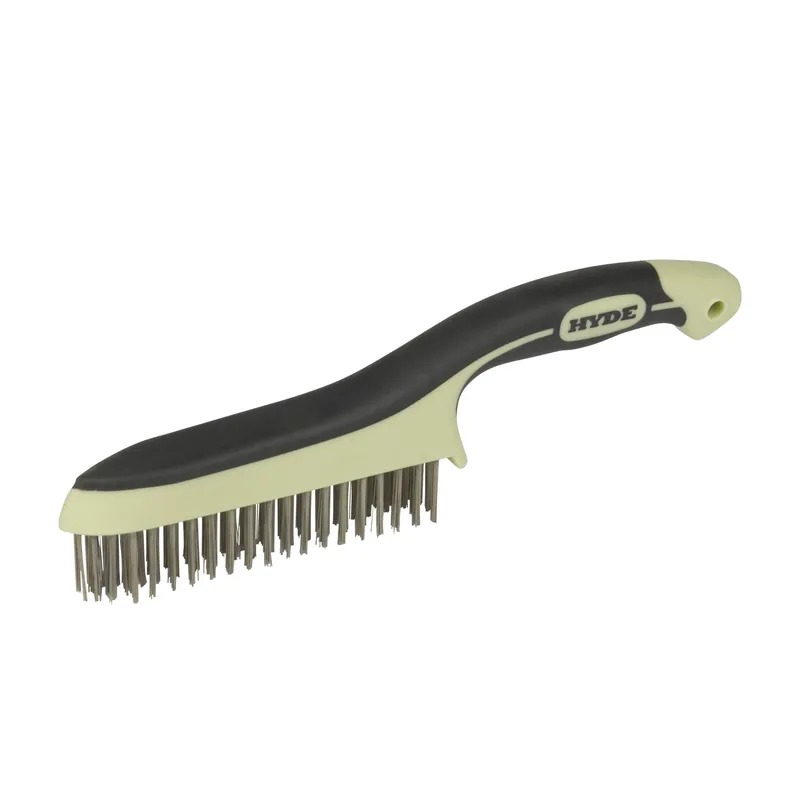 Maxxgrip Pro 1 In. W X 11.75 In. L Stainless Steel Wire Brush
