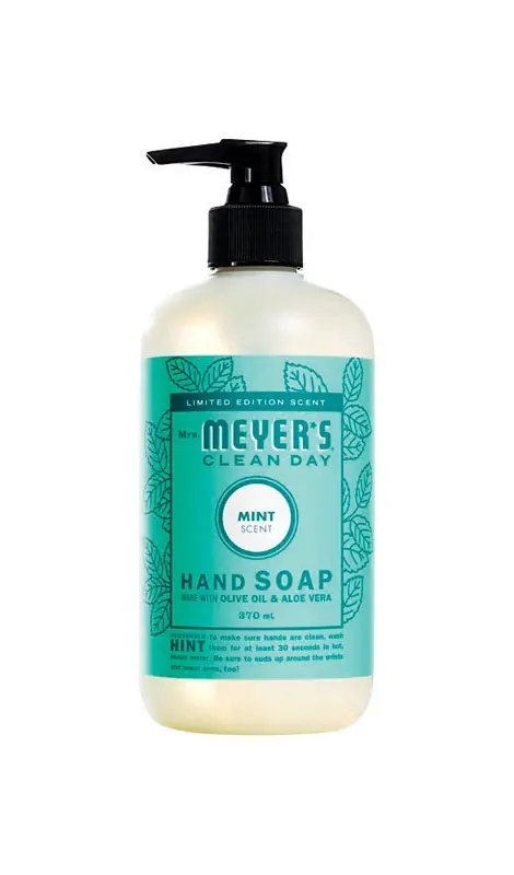 Mrs. Meyer‘s Clean Day Organic Mint Scent Hand Soap 12.5 Oz