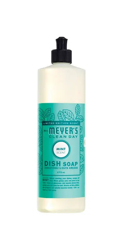 Mrs. Meyer‘s Clean Day Mint Scent Liquid Dish Soap 16 Oz 1 Pk