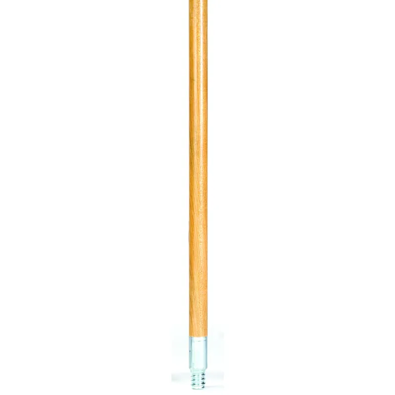 60 In. Wood Broom Handle With Threaded Tip - Model 11041